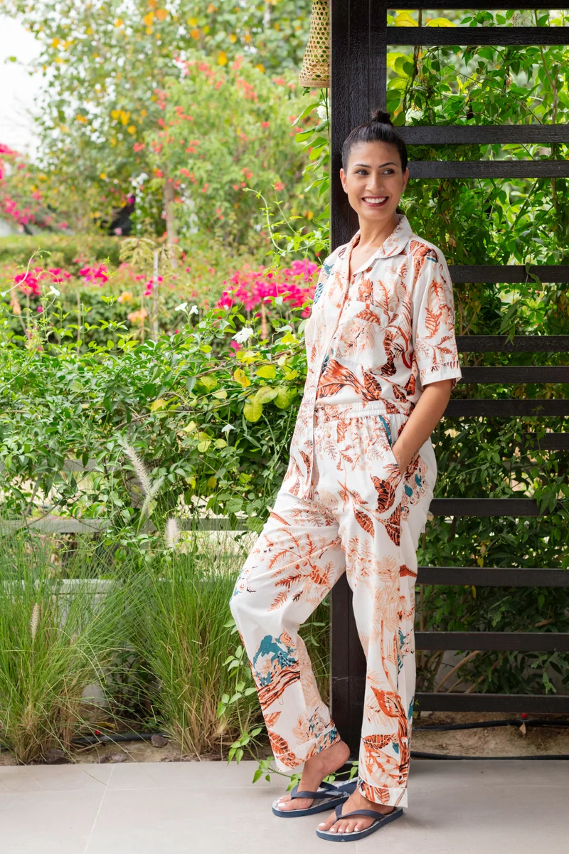 كشمش OWL GLAM PAJAMA SET